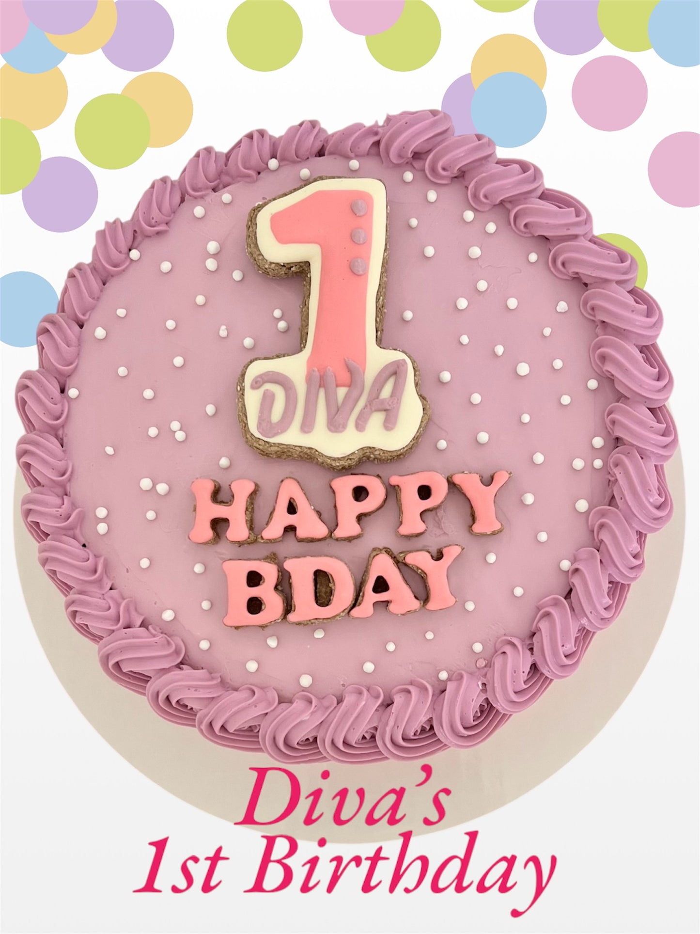 Girl’s Birthday Cake