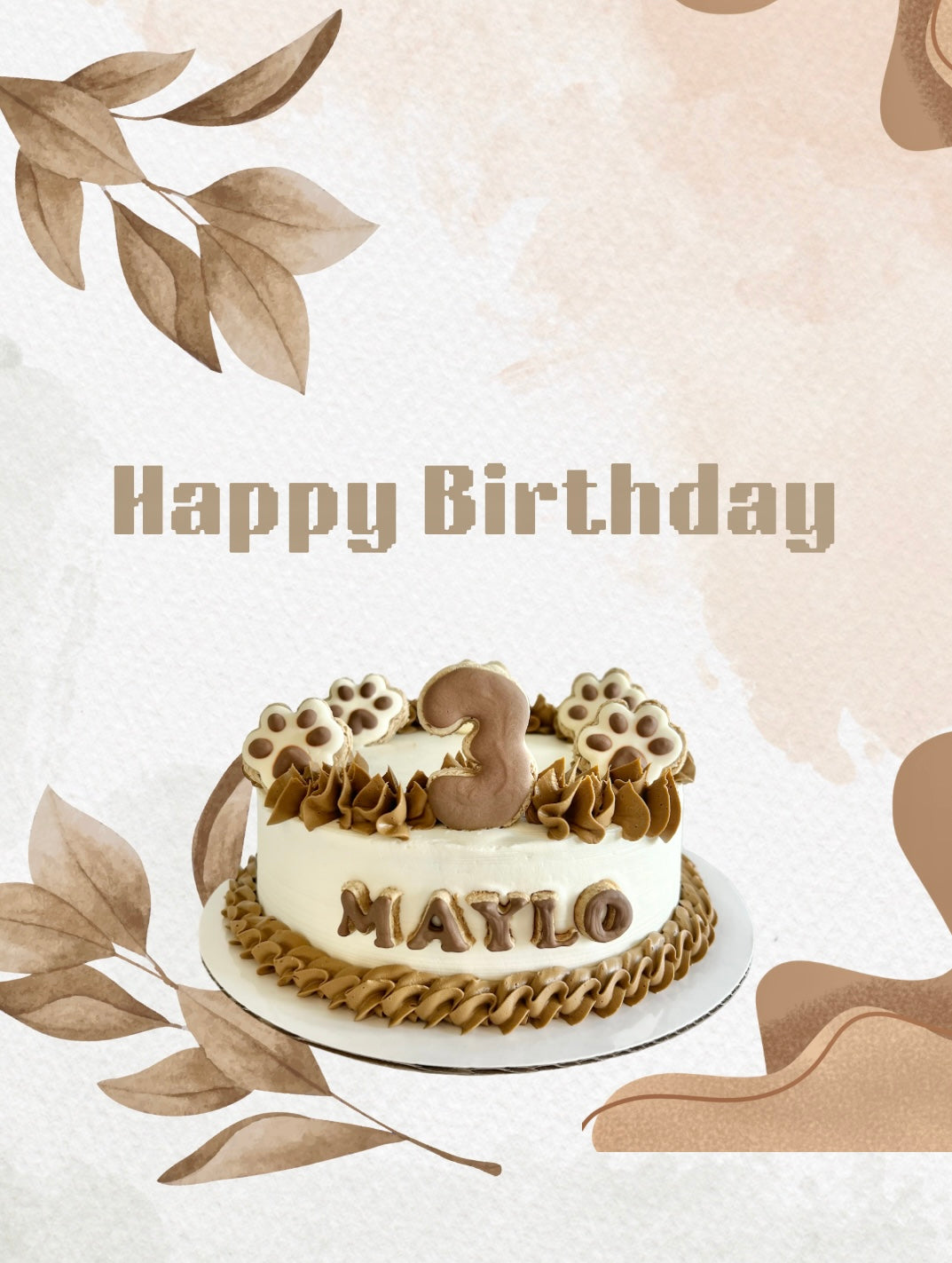 Boy’s Birthday Cake