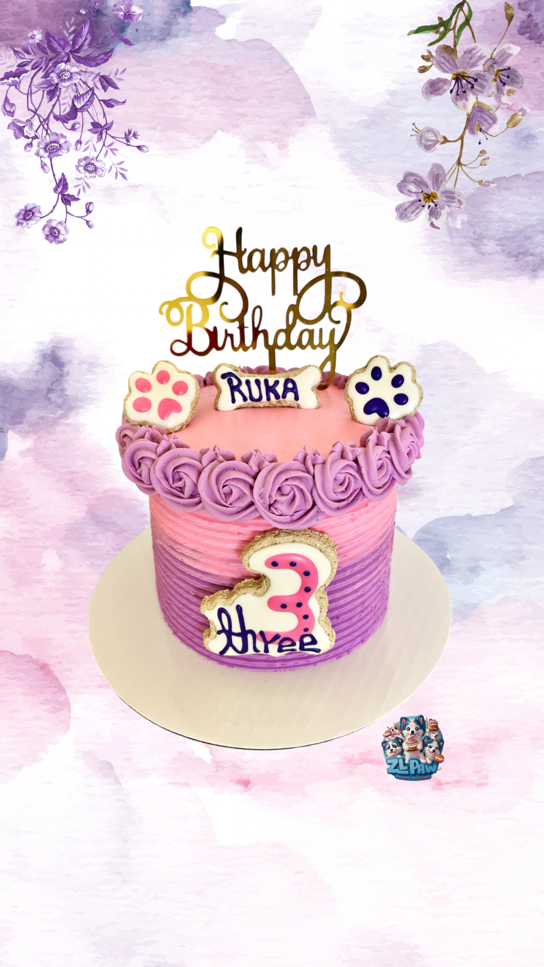 Girl’s Birthday Cake