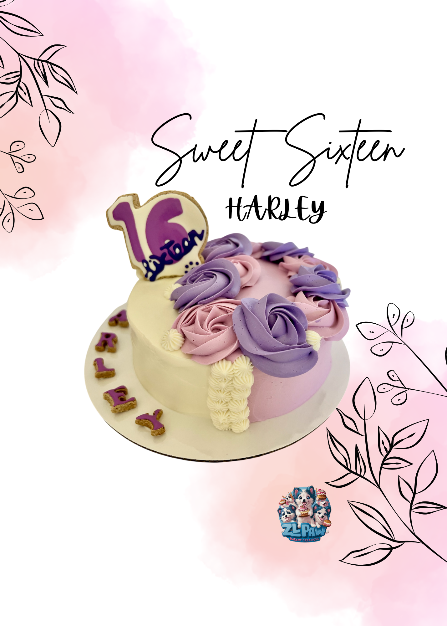 Girl’s Birthday Cake