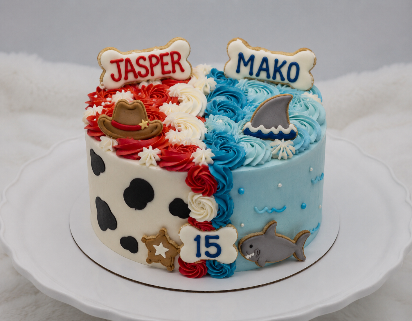 Dual Theme Cake