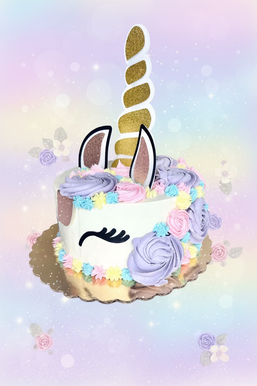 Unicorn Dog Cake