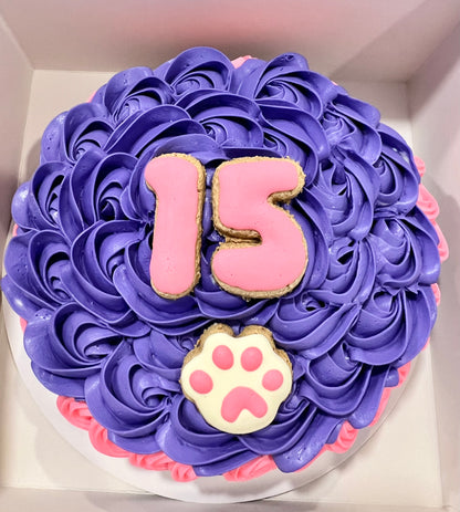 Girly Dog Cake