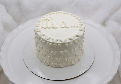 Gender Reveal Cake