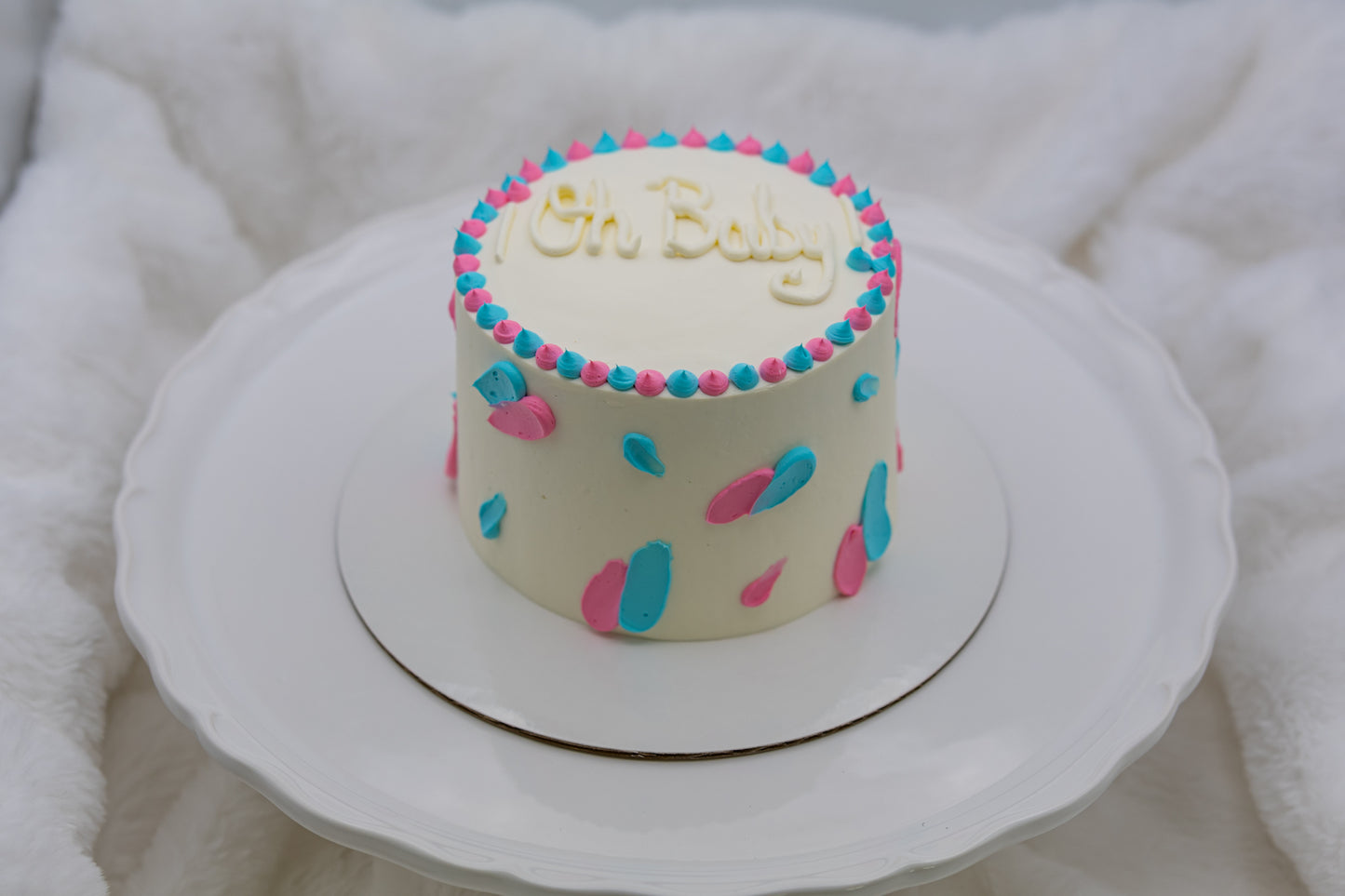Gender Reveal Cake