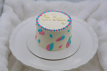 Gender Reveal Cake