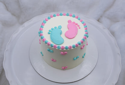Gender Reveal Cake