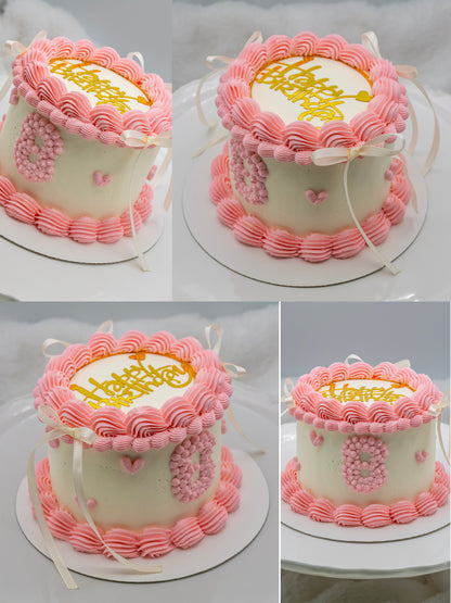 Girl’s Birthday Cake
