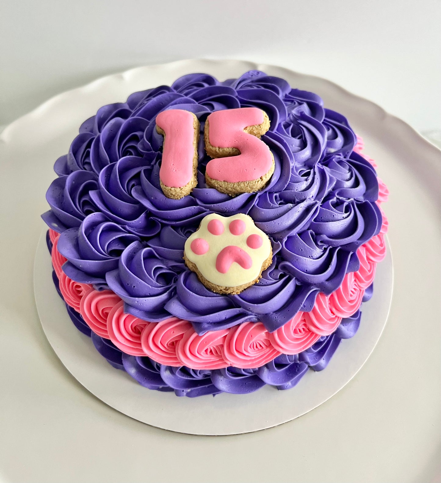 Girly Dog Cake