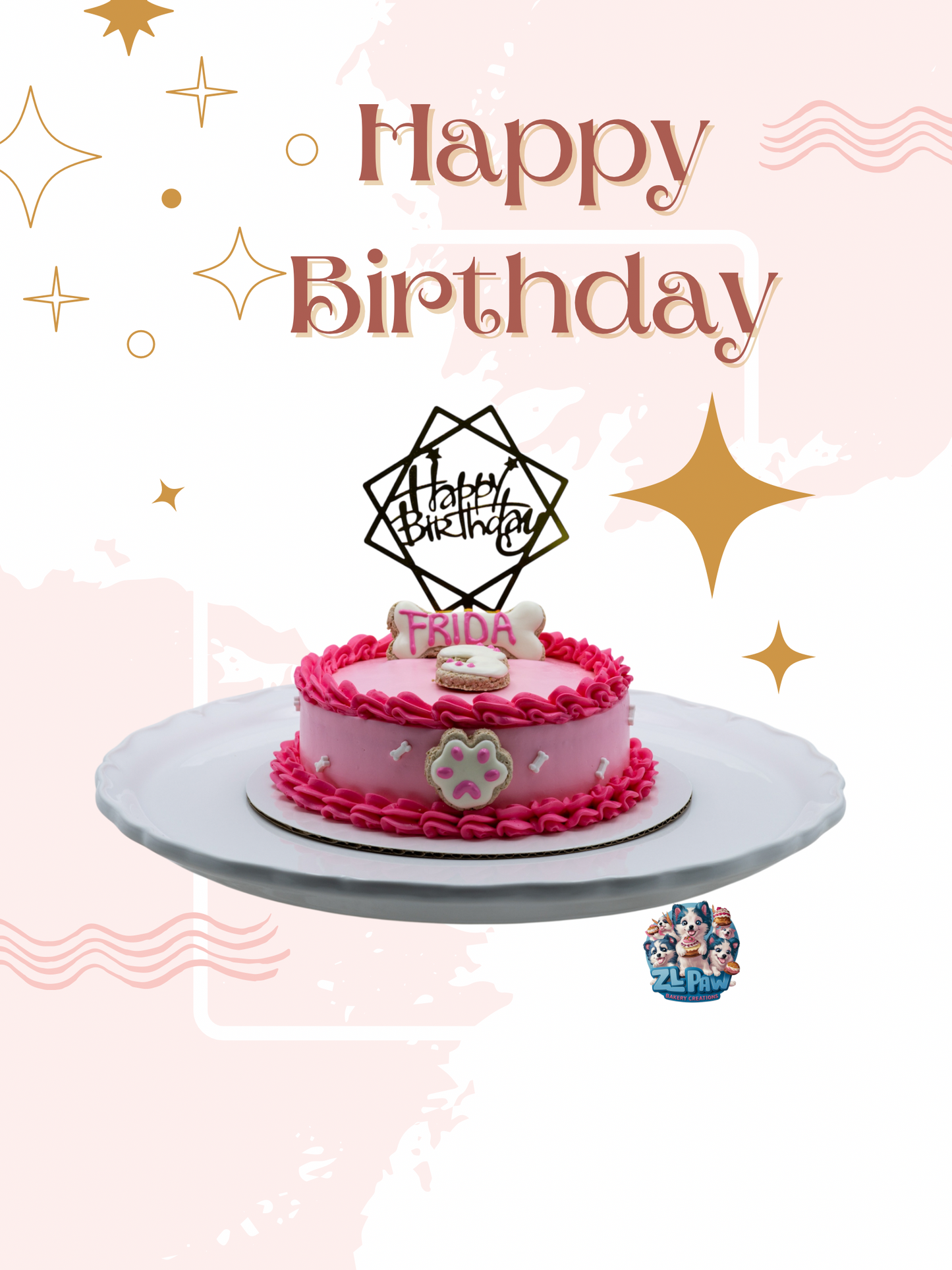 Girl’s Birthday Cake