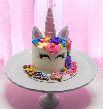 Unicorn Dog Cake