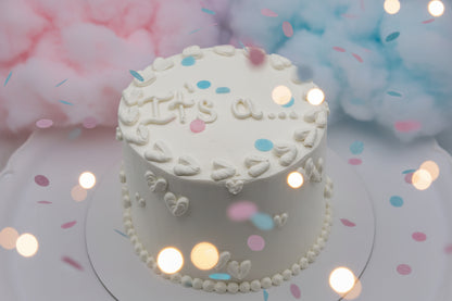 Gender Reveal Cake