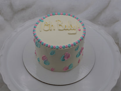Gender Reveal Cake