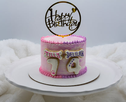 Girl’s Birthday Cake