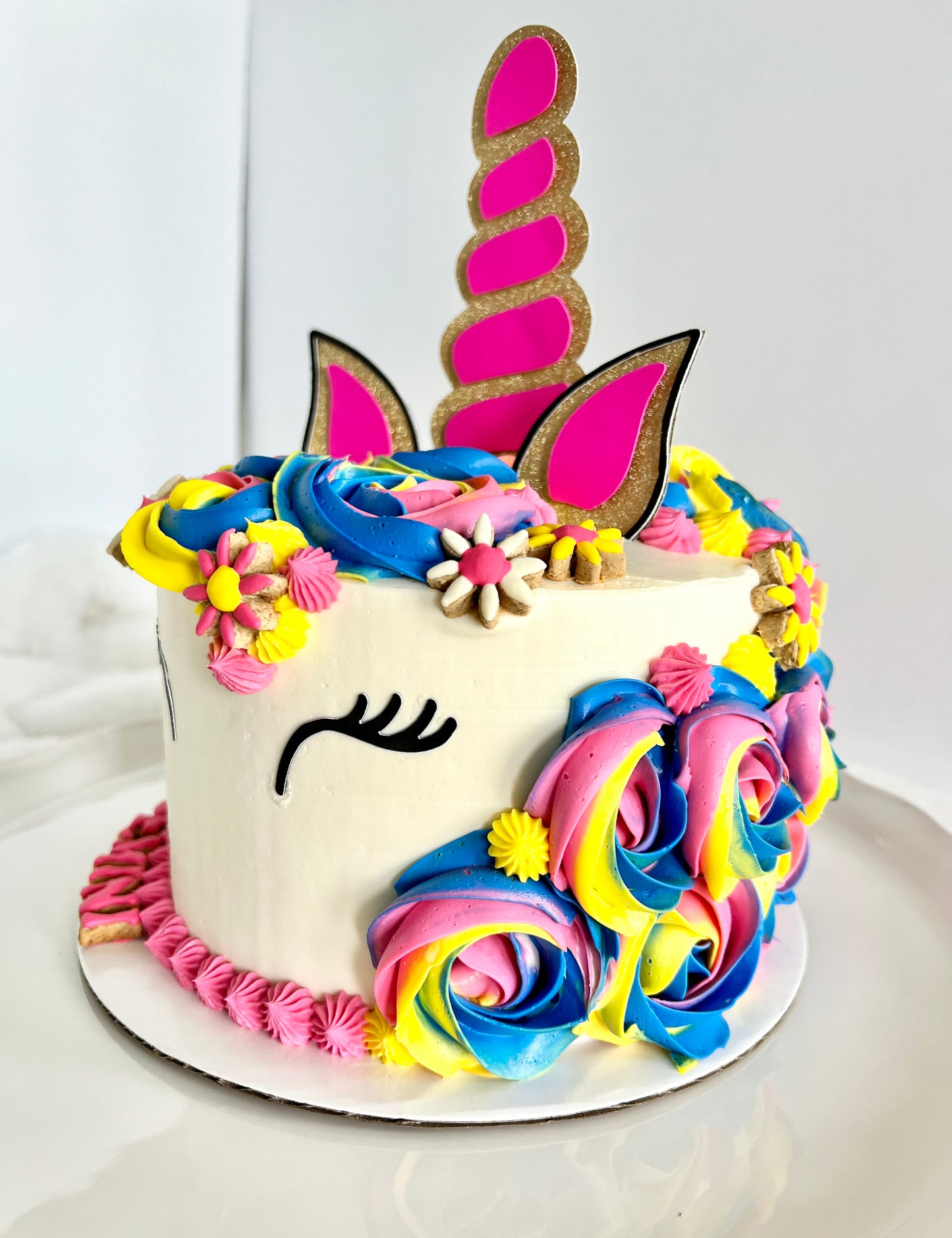 Unicorn Dog Cake