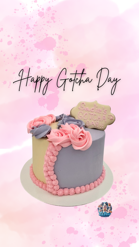 Girly Dog Cake