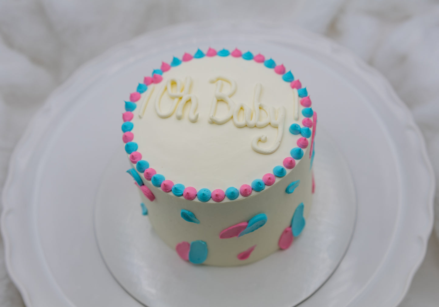 Gender Reveal Cake