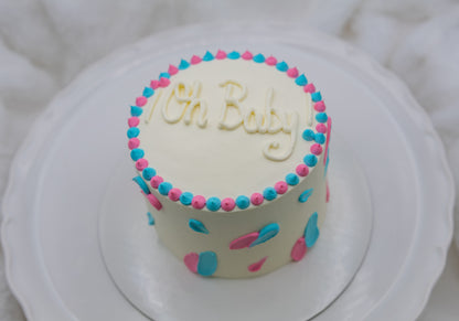 Gender Reveal Cake