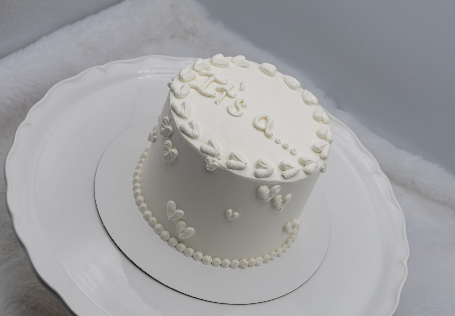 Gender Reveal Cake