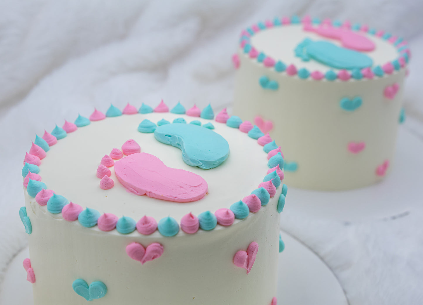 Gender Reveal Cake