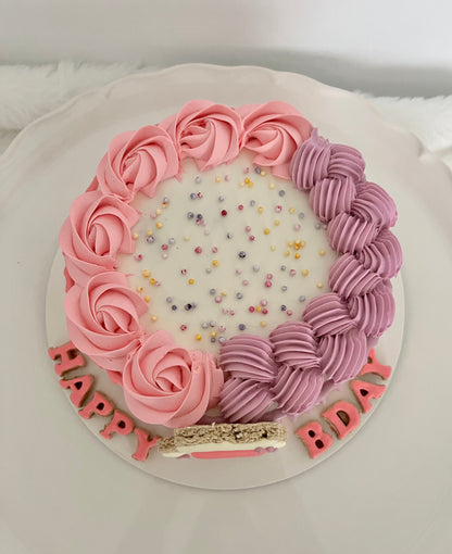 Girly Dog Cake