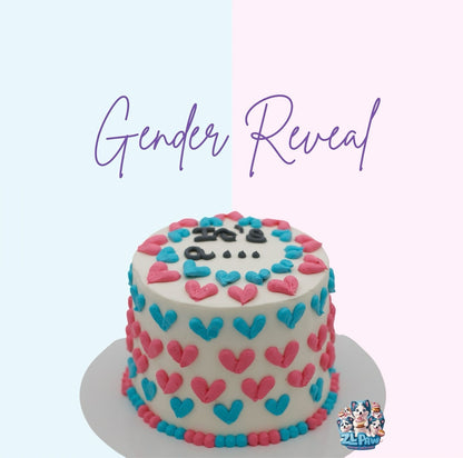 Gender Reveal Cake