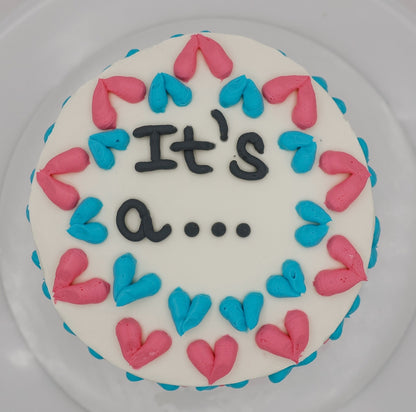 Gender Reveal Cake