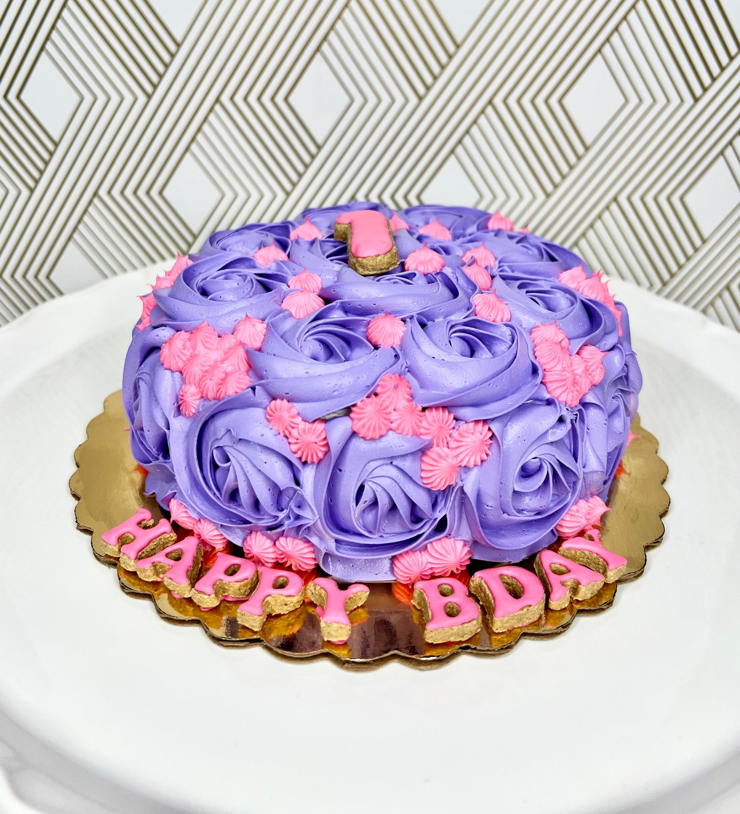 Girly Dog Cake