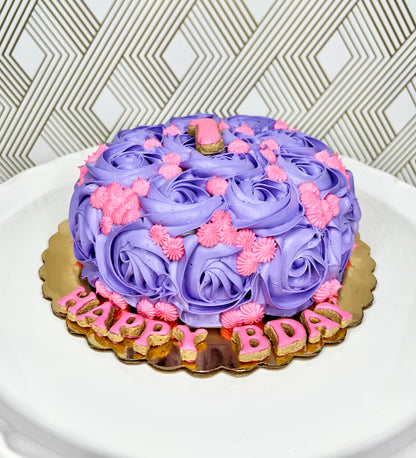 Girly Dog Cake