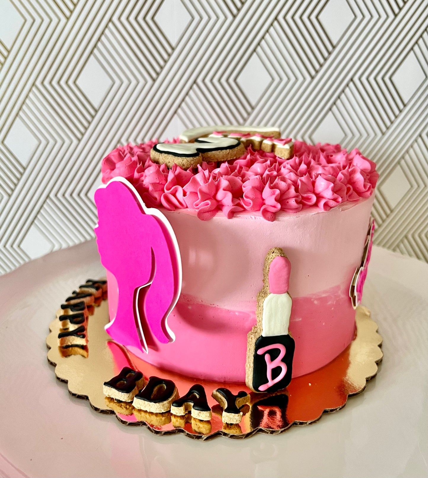 Barbie Dog Cake